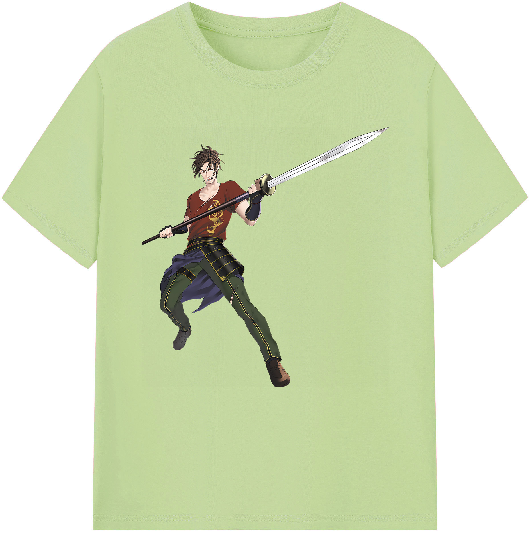 （画像用） 刀剣乱舞 Touken Ranbu 綿100％半袖Tシャツ（フロントプリント）